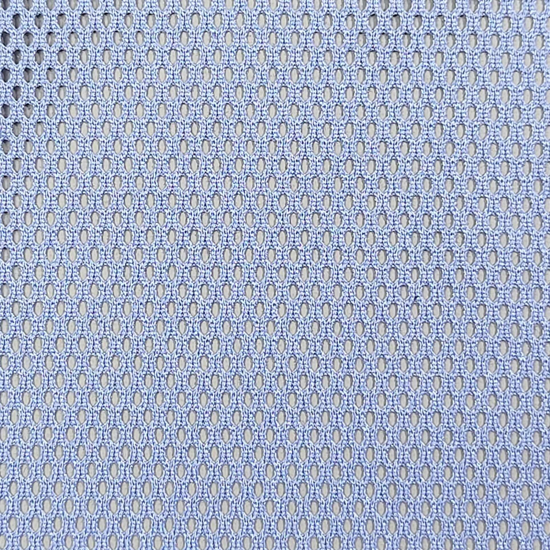 75D DTY Poly Mesh Fabric-Blue