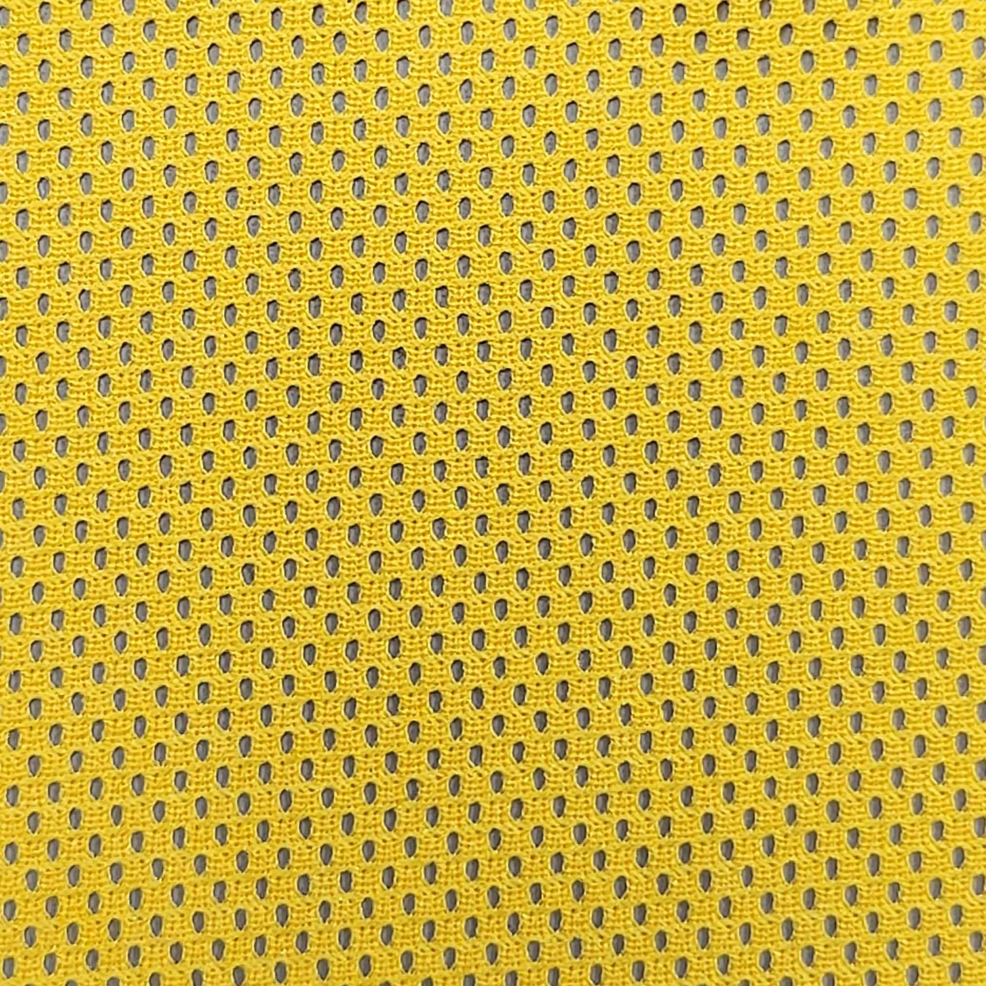 75D DTY Poly Mesh Fabric-Yellow