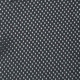 75D DTY Poly Mesh Fabric-Black