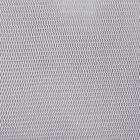 Hexagon Hard Poly Mesh Fabric-Purple