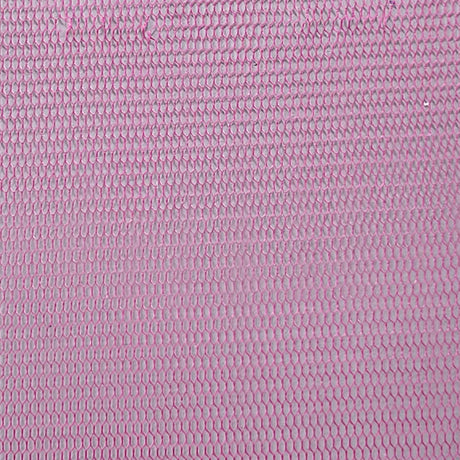Hexagon Hard Poly Mesh Fabric-Red