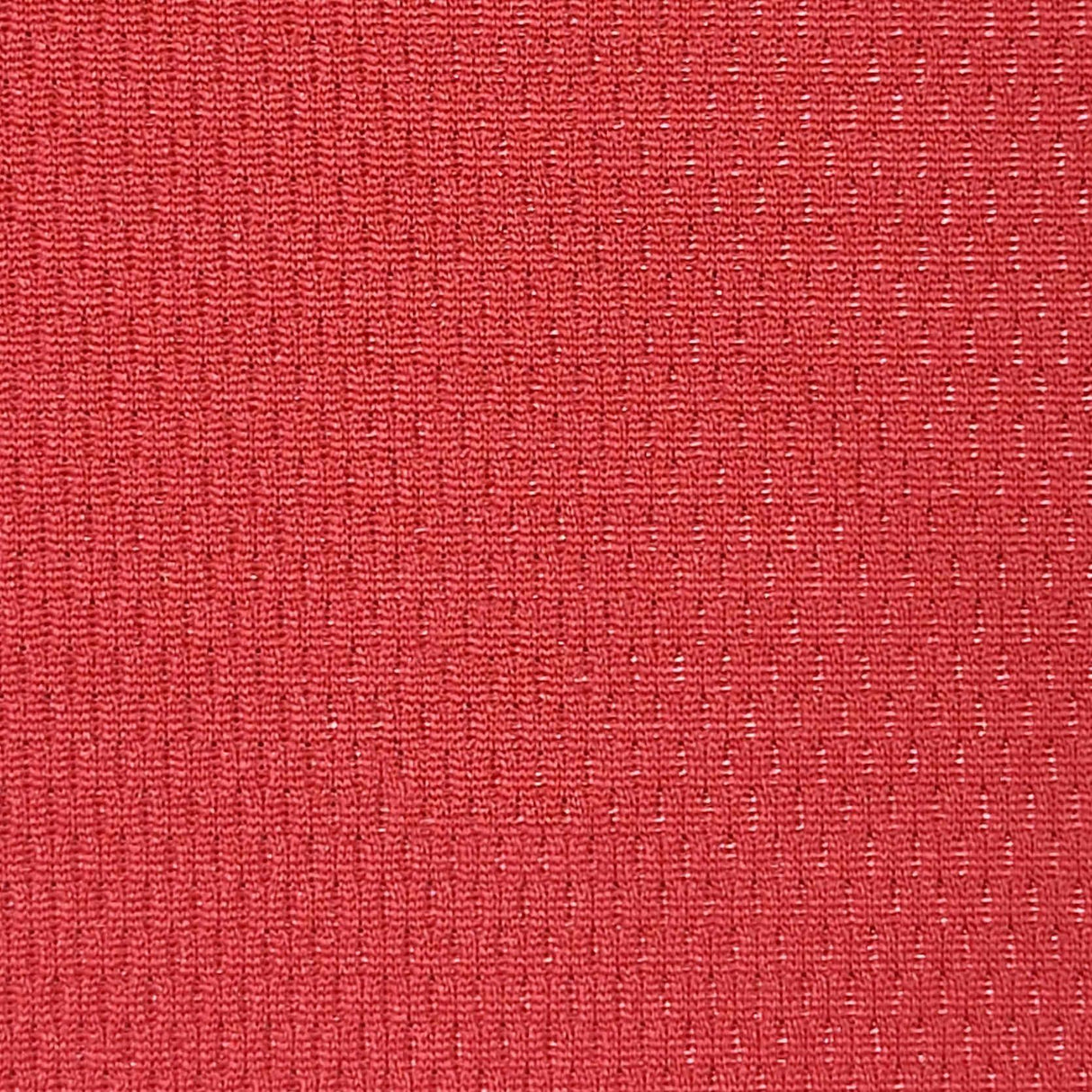 Triple Poly Span Mesh Fabric-Red