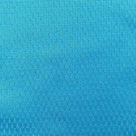 Triple Poly Span Mesh Fabric-Blue