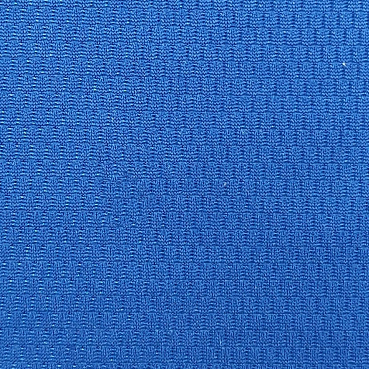 Triple Poly Span Mesh Fabric-Blue