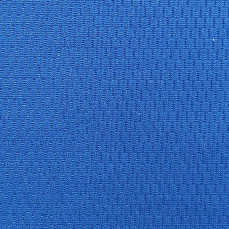 Triple Poly Span Mesh Fabric-Blue