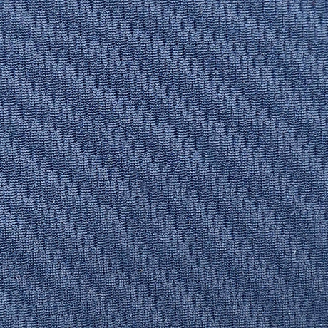 Triple Poly Span Mesh Fabric-Navy