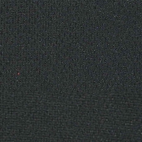 Triple Poly Span Mesh Fabric-Black