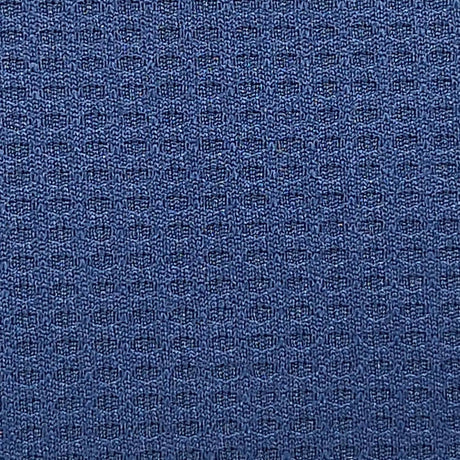 Square ATB Poly Span Mesh Fabric-Navy