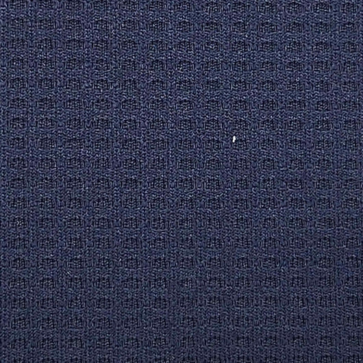 Square ATB Poly Span Mesh Fabric-Navy