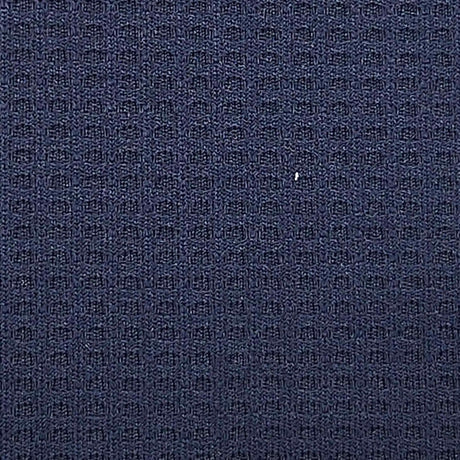 Square ATB Poly Span Mesh Fabric-Navy