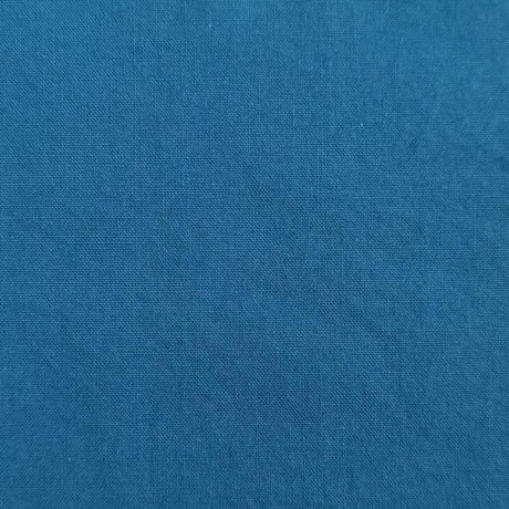 60'S Bio Washing Cotton Woven Fabric-Facebook Blue
