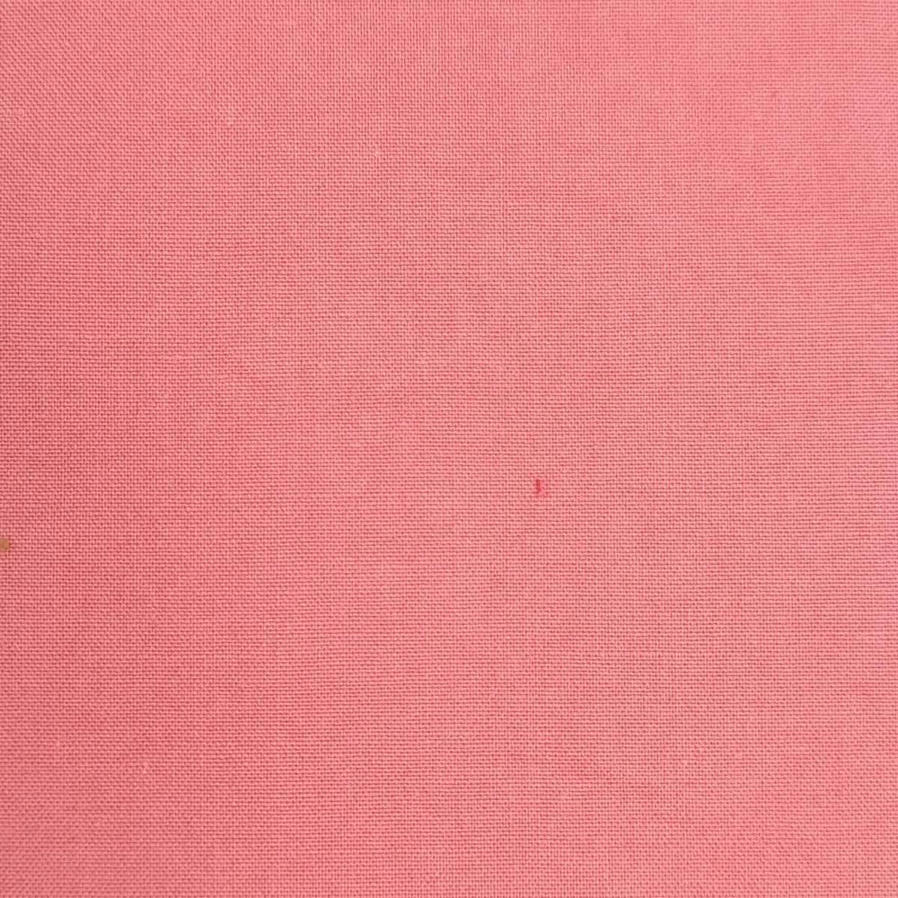40'S Bio Washing Cotton Woven Fabric-Light Coral