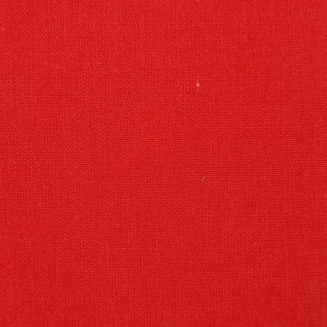 60'S Voil Woven Fabric-Fire Engine Red