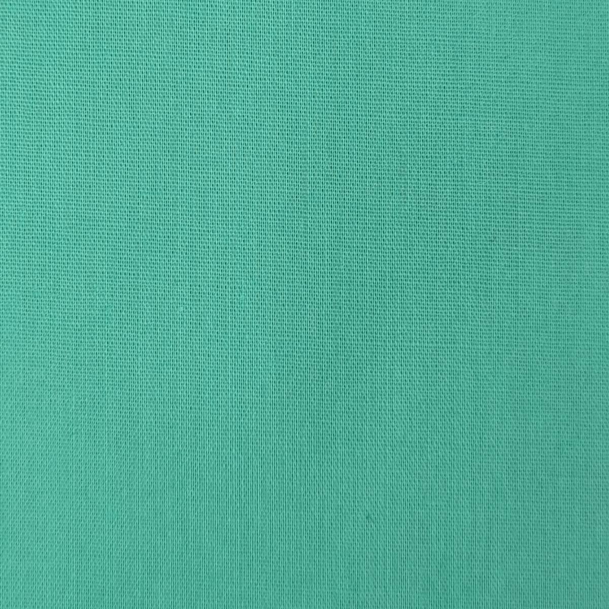 80'S Cotton Woven Fabric-Medium Turquoise