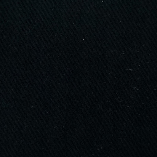 Cotton Twill Woven Fabric-Black