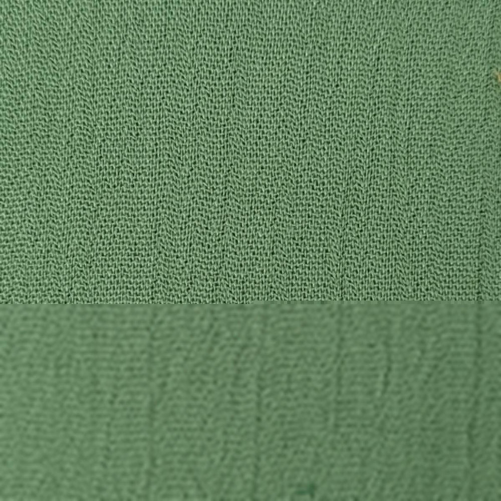 1.Lola-2.Green Mist-3.Shadow Green-4.Gulf Stream-5.Echo Blue - 30'S Yoryu Cotton Woven Fabric - FAB 1186