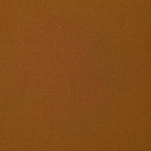 Cotton Spandex Woven Fabric-Golden Brown