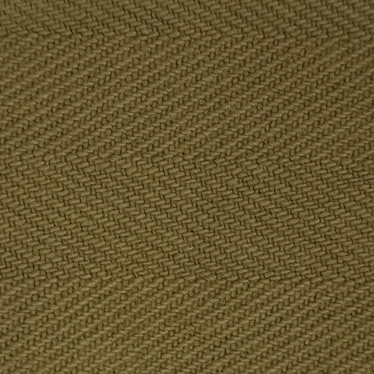 5'S Herringbone Cotton Woven Fabric-Pale Brown