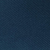 5'S Herringbone Cotton Woven Fabric-Chathams Blue