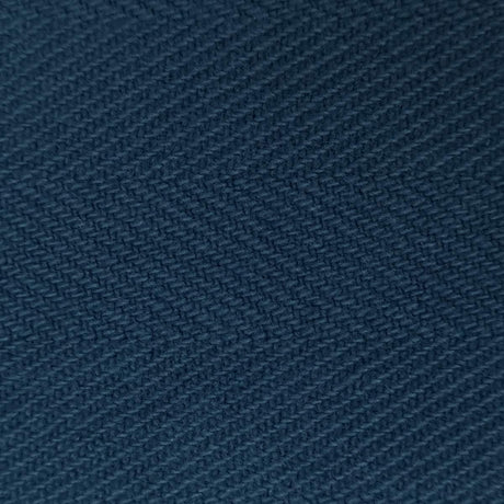 5'S Herringbone Cotton Woven Fabric-Chathams Blue