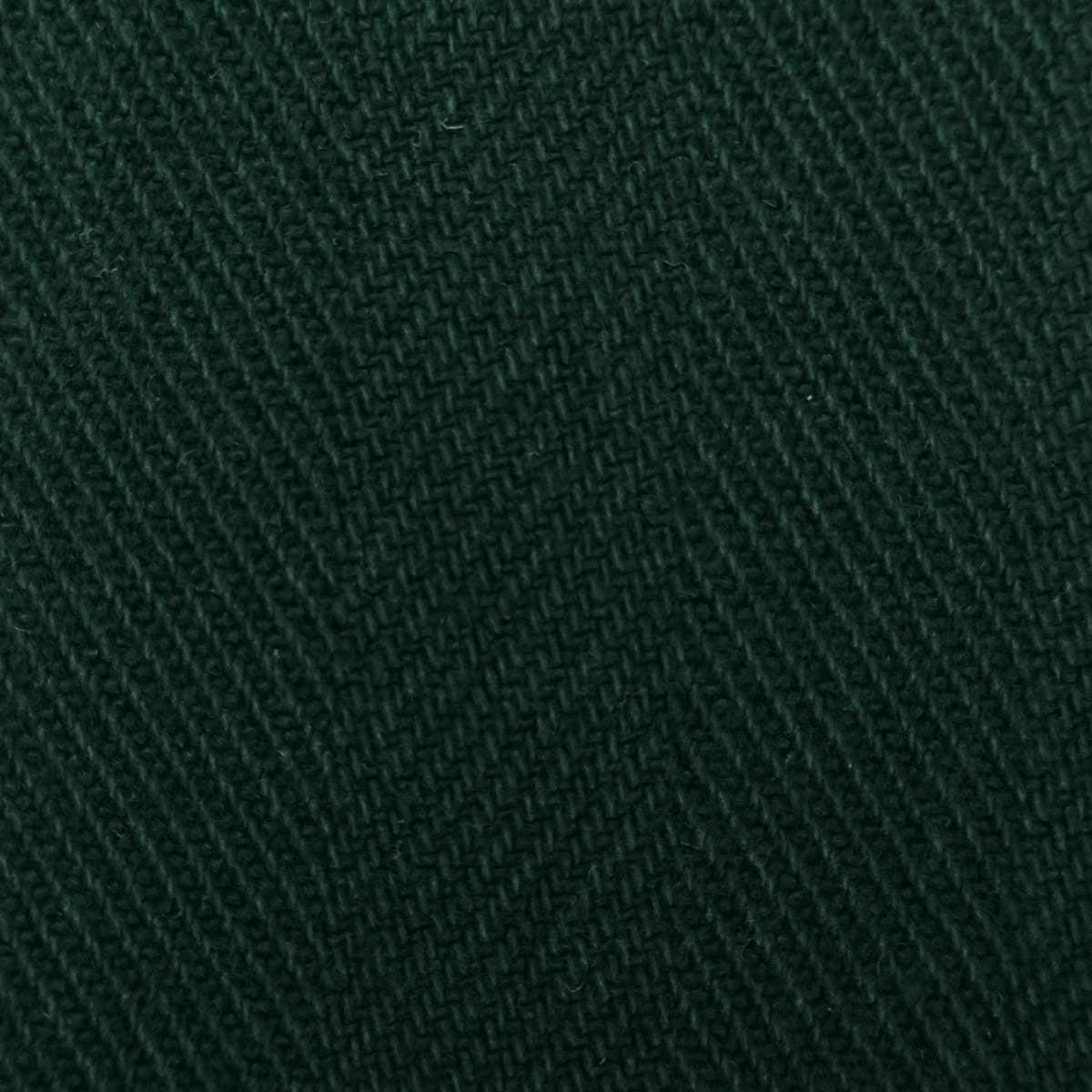 5'S Herringbone Cotton Woven Fabric-Cardin Green