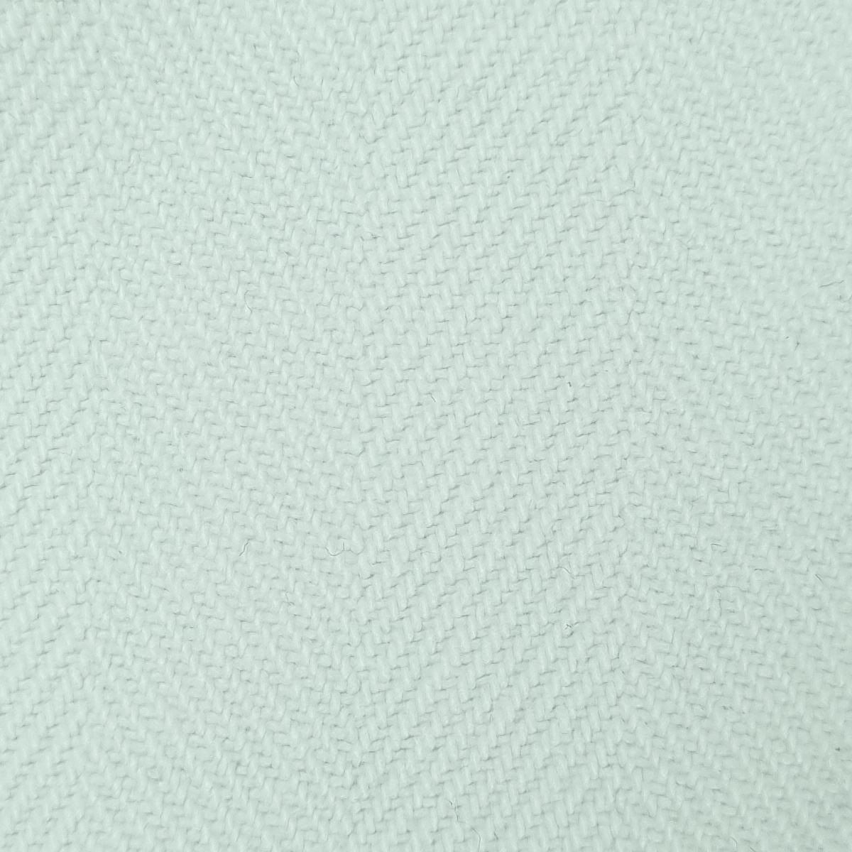 5'S Herringbone Cotton Woven Fabric-White