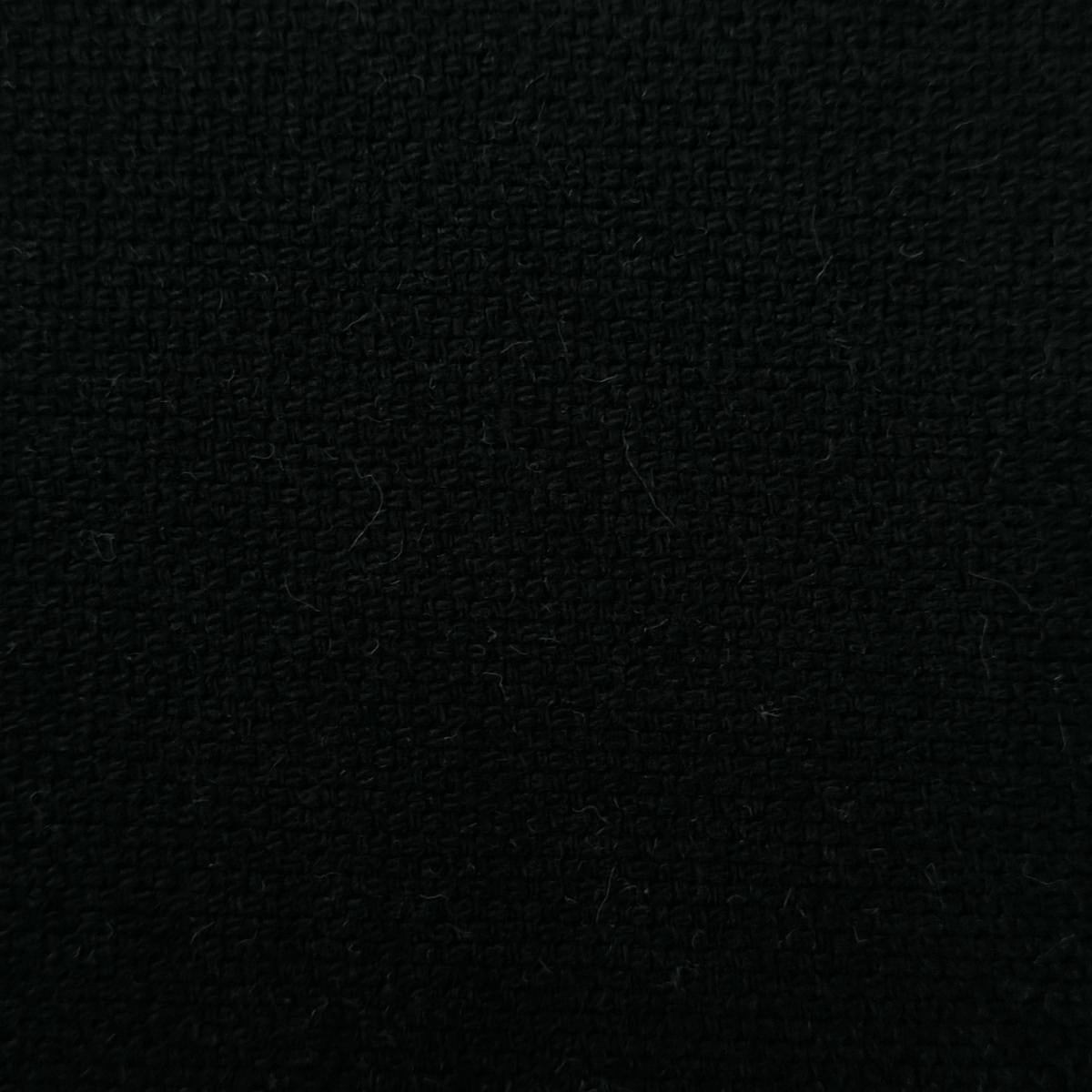 10's Oxford Cotton Span Woven Fabric-Black