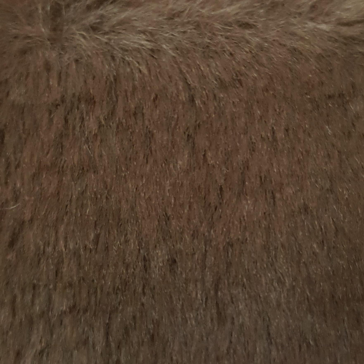 10MM Faux Fur Fabric-Coffee