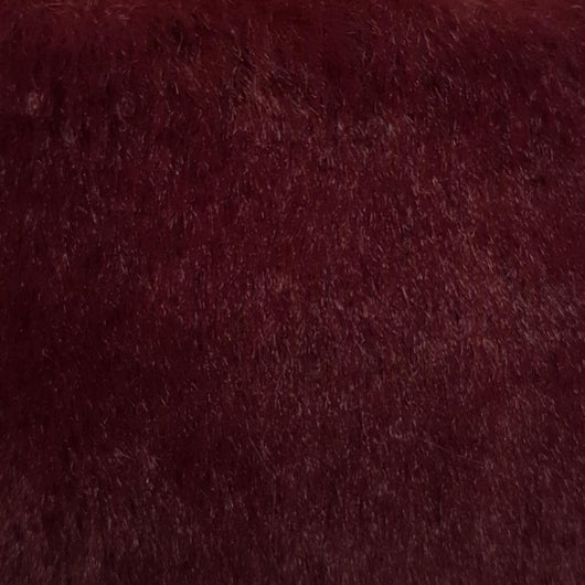 10MM Faux Fur Fabric-Plum