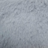 10MM Faux Fur Fabric-Silver