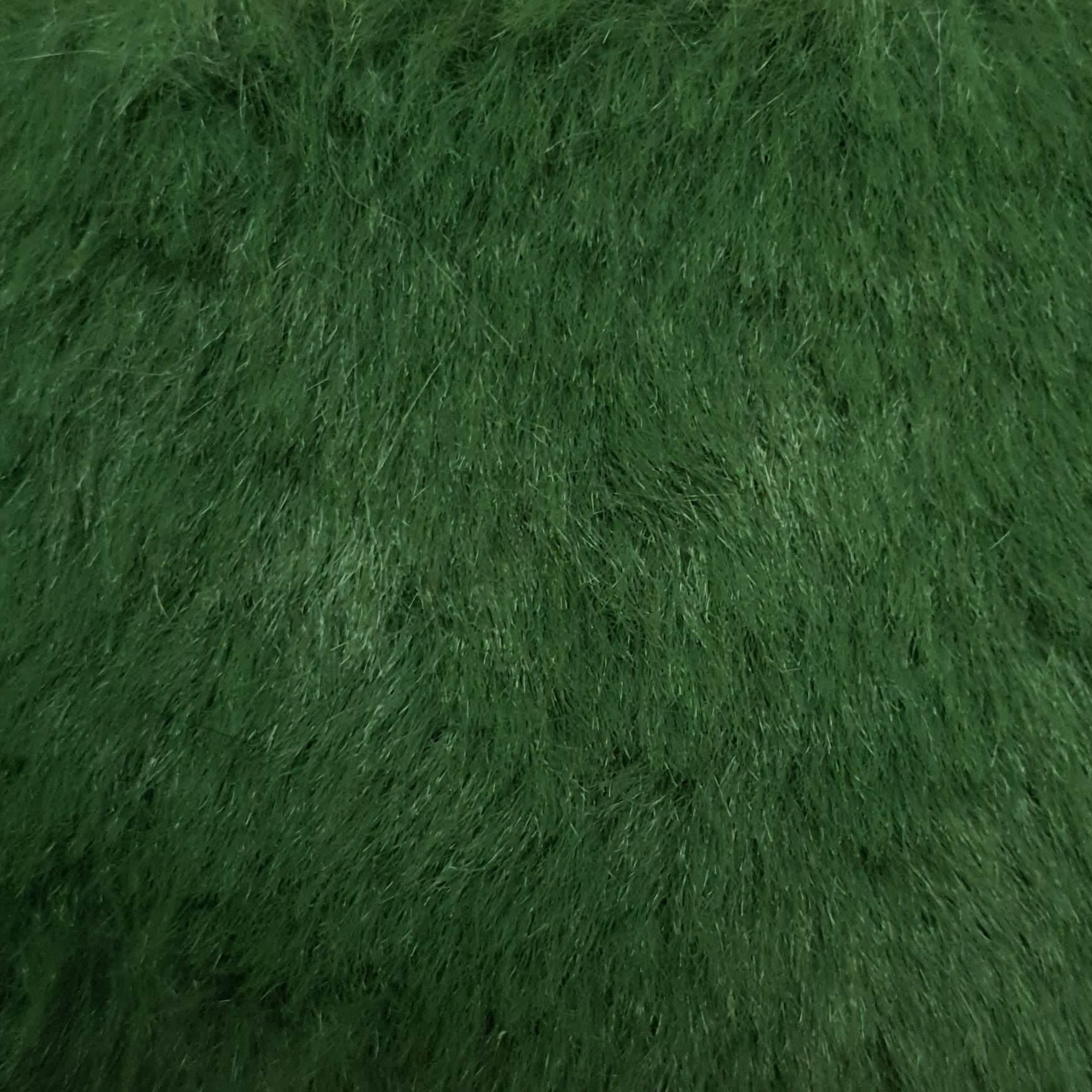 10MM Faux Fur Fabric-Emerald