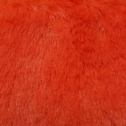10MM Faux Fur Fabric-Scarlet