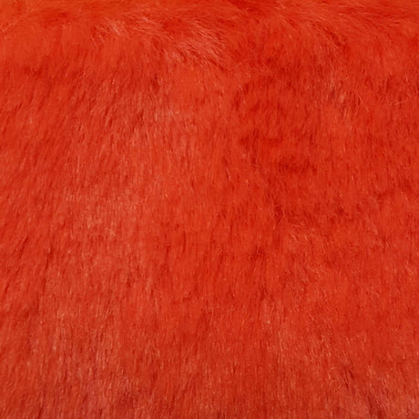 10MM Faux Fur Fabric-Scarlet