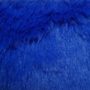 10MM Faux Fur Fabric-Blue