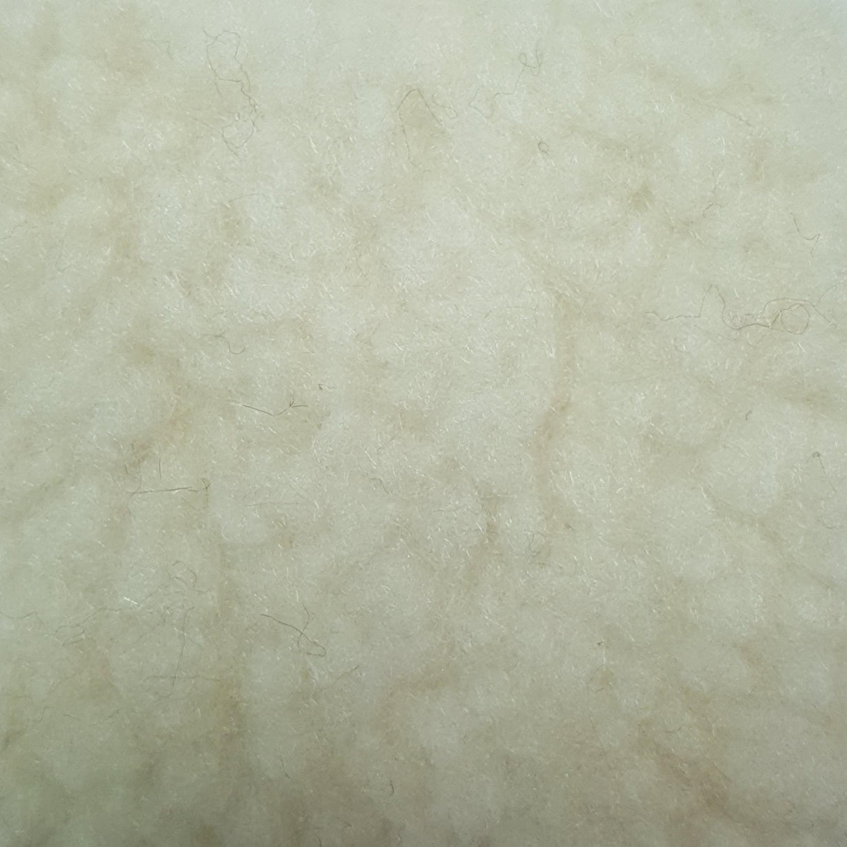 Fleece  Polyester Fabric-Cream