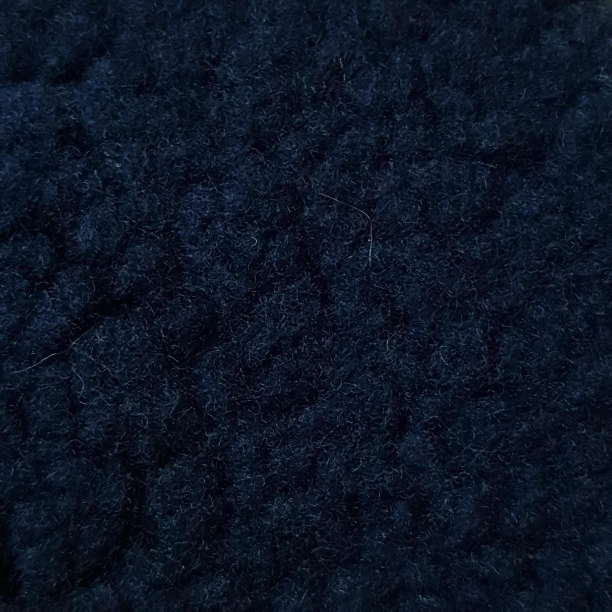 Fleece  Polyester Fabric-Denim