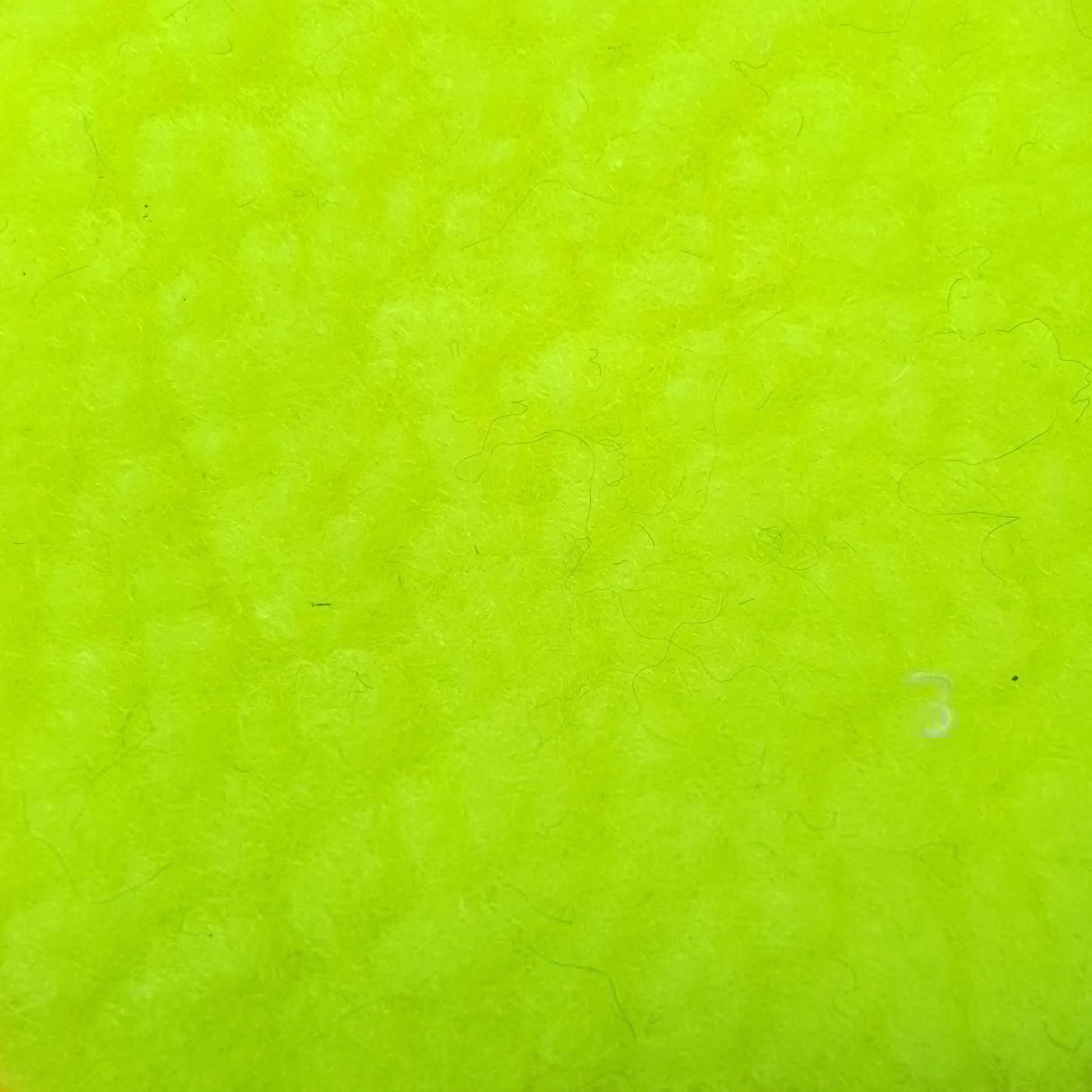 Fleece  Polyester Fabric-Vivid Yellow