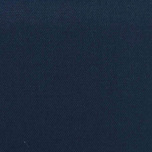 Wool Polyester Spandex Woven-Dark Navy