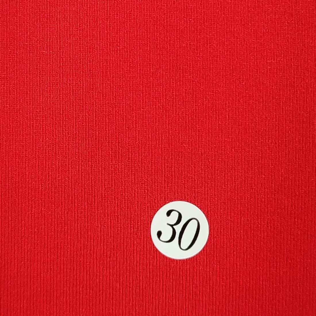 Polyester Spandex Knit-Cornell Red