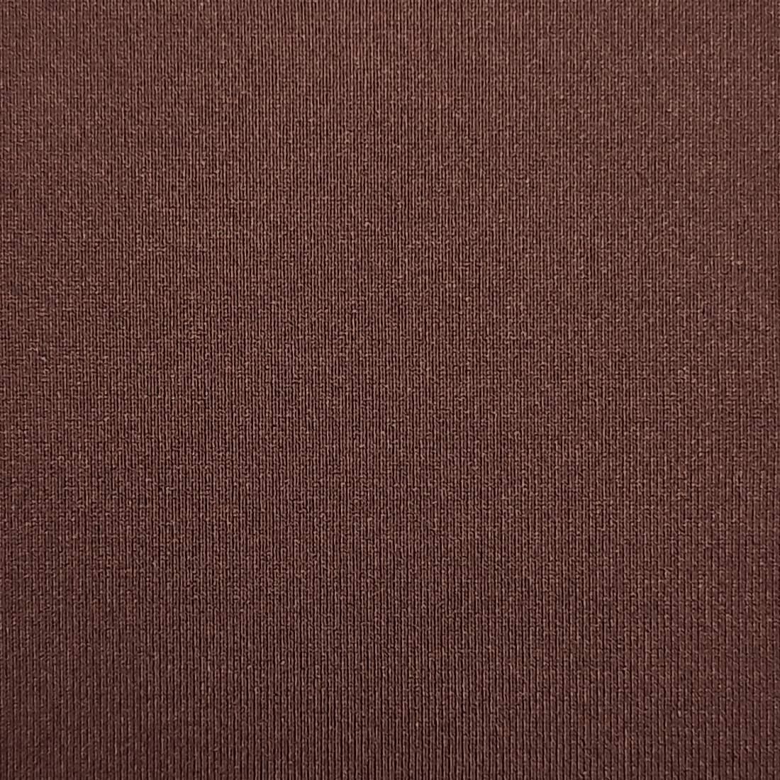 Polyester Spandex Knit-Red Brown