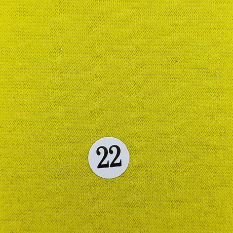 CVC Spandex Ponte Knit-Yellow