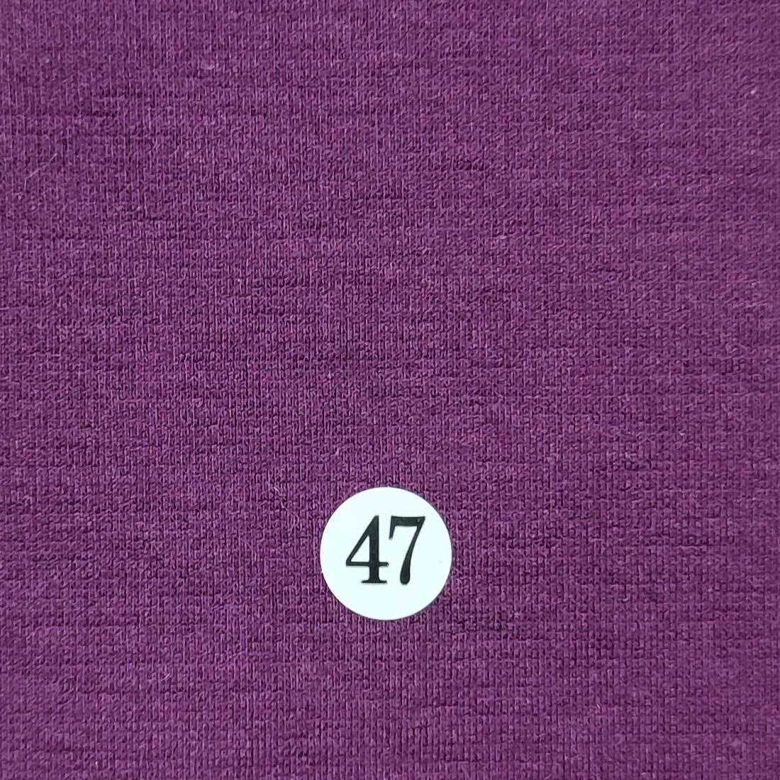 CVC Spandex Ponte Knit-Purple