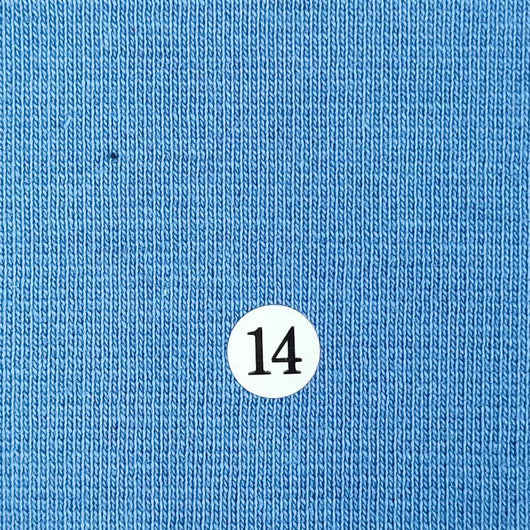 Cotton Polyester Spandex Ponte Knit-Blue