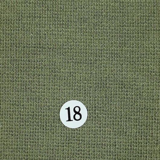 Cotton Polyester Spandex Ponte Knit-Green