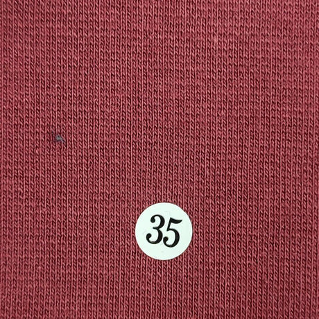 Cotton Polyester Spandex Ponte Knit-Puce Red