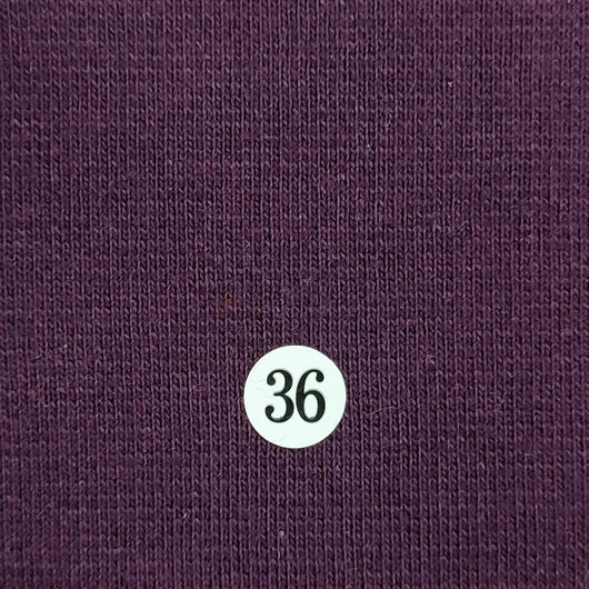 Cotton Polyester Spandex Ponte Knit-Dark Purple