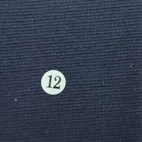 Corduroy Cotton Polyester Spandex Knit-Navy