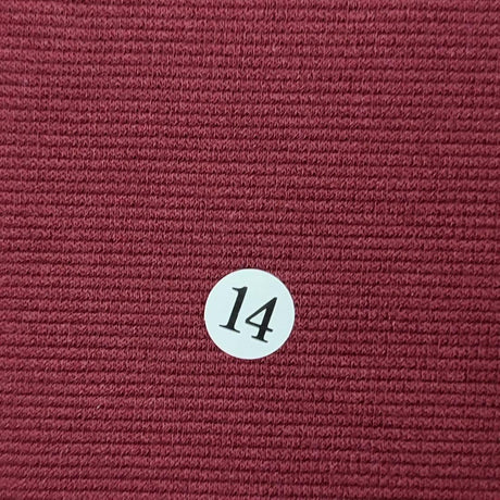 Corduroy Cotton Polyester Spandex Knit-Plum