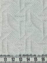 Jacquard T/R/S Knit | FAB1248 | 1.Ivory, 2.Black by Fabricis.com #