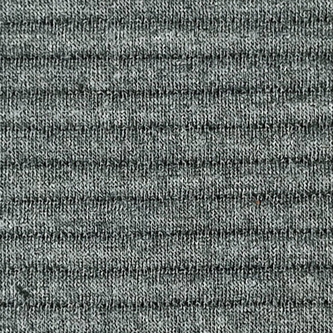 1.Grey-2.Charcoal-3.Ivory-4.Black-Swatch - 5mm Stripe Jacquard T/R/S Knit - FAB 1250